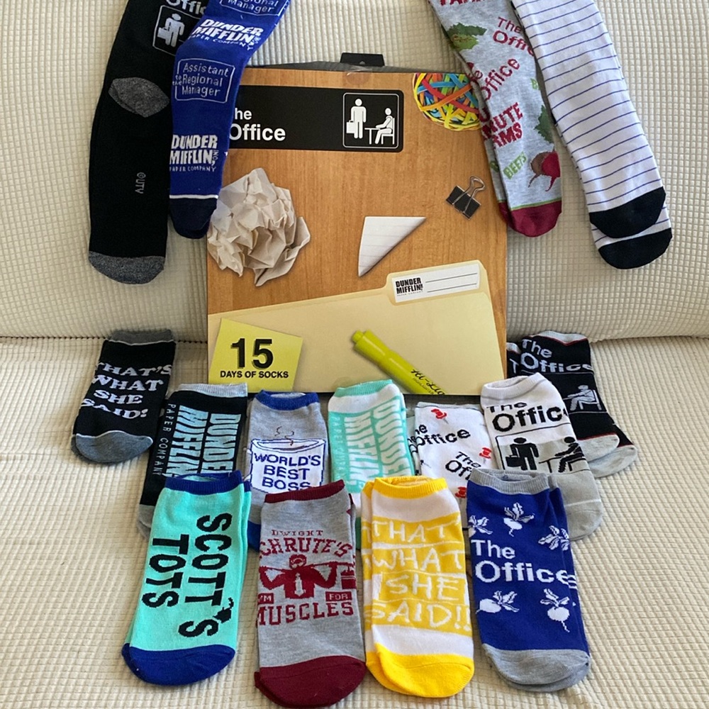 The Office 15 Days of Socks